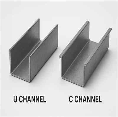 U Channel Vs C Channel — Comparison And Applications