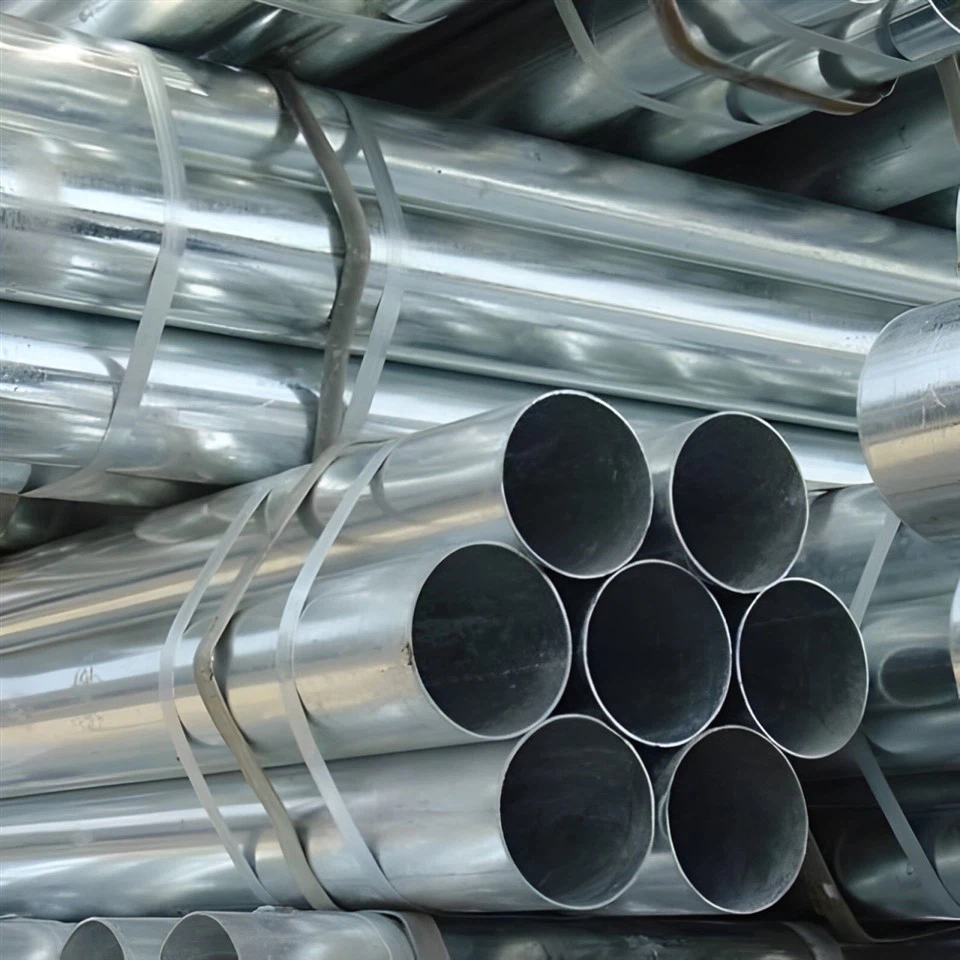 pre galvanized steel round tubing1